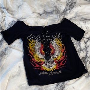 Off should graphic tee